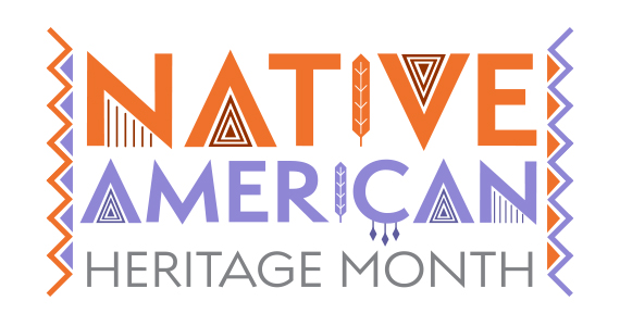 Banner-style graphic logo with the text,